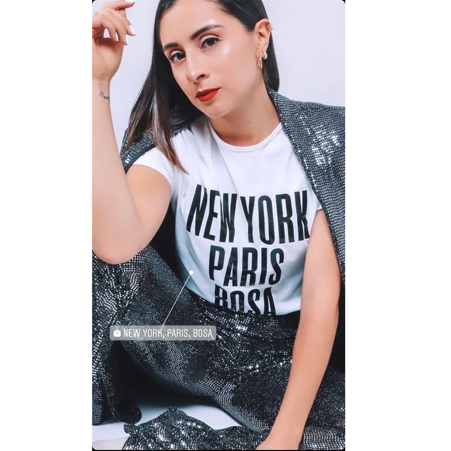 NEW YORK PARIS BOSA TSHIRT