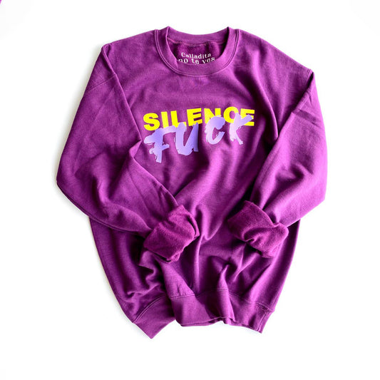 FUCK SILENCE CREW NECK