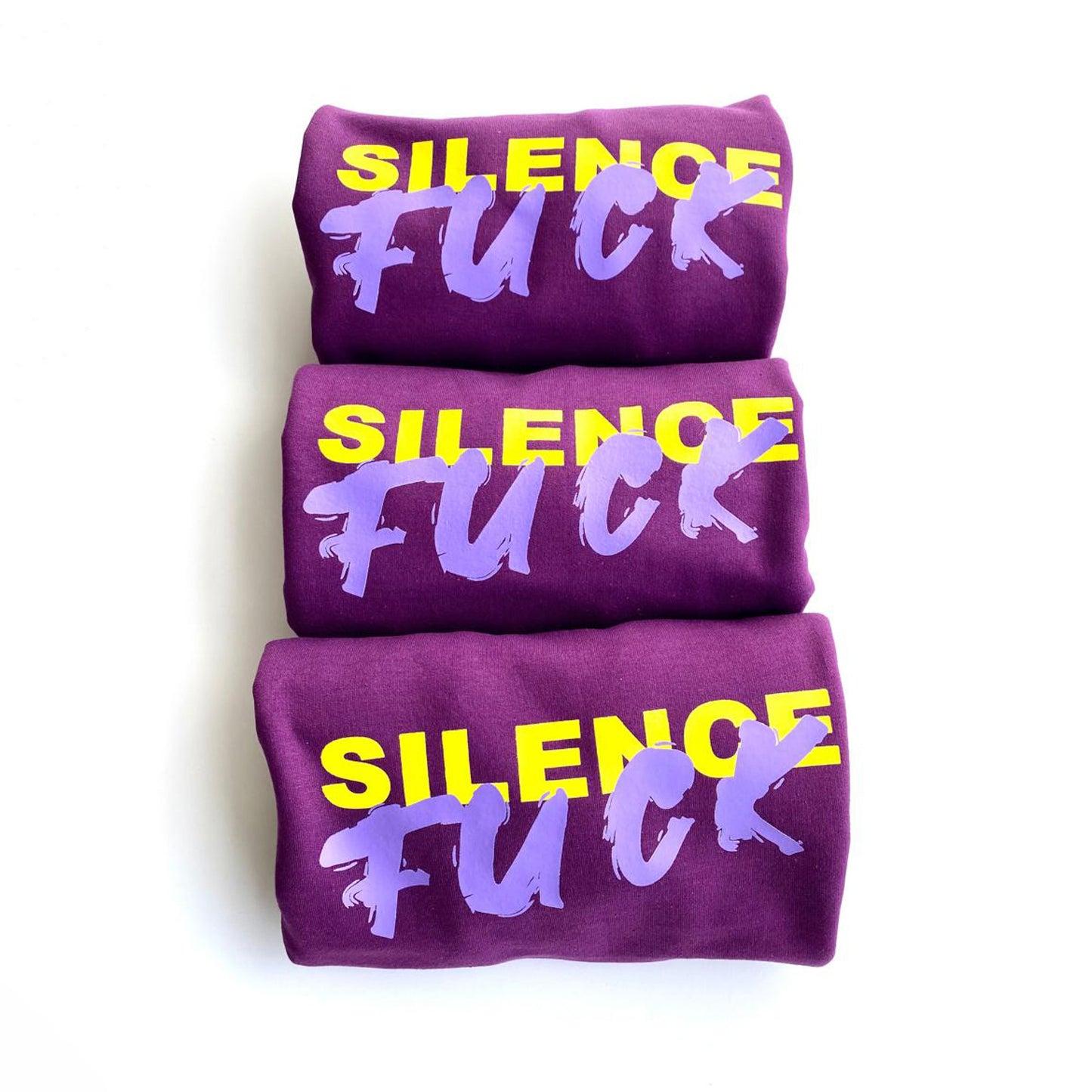 FUCK SILENCE CREW NECK
