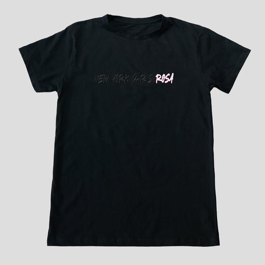 NEW YORK PARIS ROSA TSHIRT
